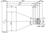 LS-TCL-2565 dimensions (mm)