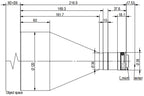 LS-TCL-2714 dimensions (mm)