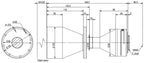 LS-TCL-2733 dimensions (mm)