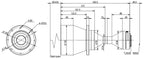 LS-TCL-2736 dimensions (mm)