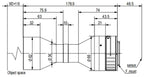 LS-TCL-2772 dimensions (mm)