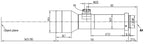 LS-TCL-2832 dimensions (mm)