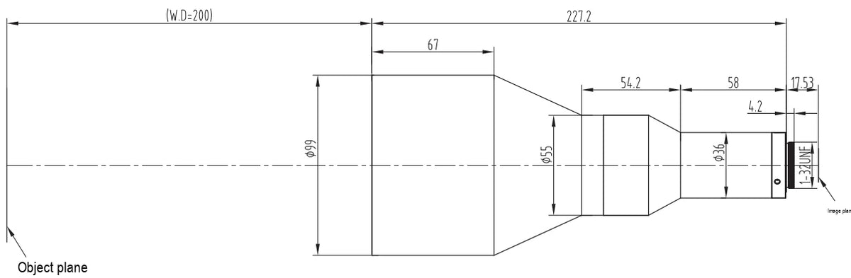 LS-TCL-2835 dimensions (mm)