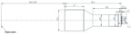 LS-TCL-2837 dimensions (mm)