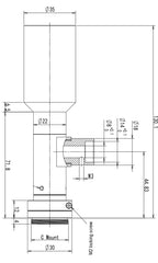 LS-TCL-2795 dimensions (mm)