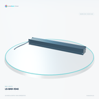 LS-BAR-1045 — Bar lights, 3D view 1. CAD-based illustration; finish is representative.
