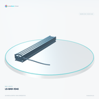 LS-BAR-1045 — Bar lights, 3D view 2. CAD-based illustration; finish is representative.