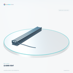 LS-BAR-1047 — Bar lights, 3D view 2. CAD-based illustration; finish is representative.