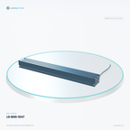 LS-BAR-1047 — Bar lights, 3D view 3. CAD-based illustration; finish is representative.