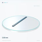 LS-BAR-1060 — Bar lights, 3D view 2. CAD-based illustration; finish is representative.
