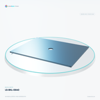 LS-BKL-0640 — Backlights, 3D view 1. CAD-based illustration; finish is representative.