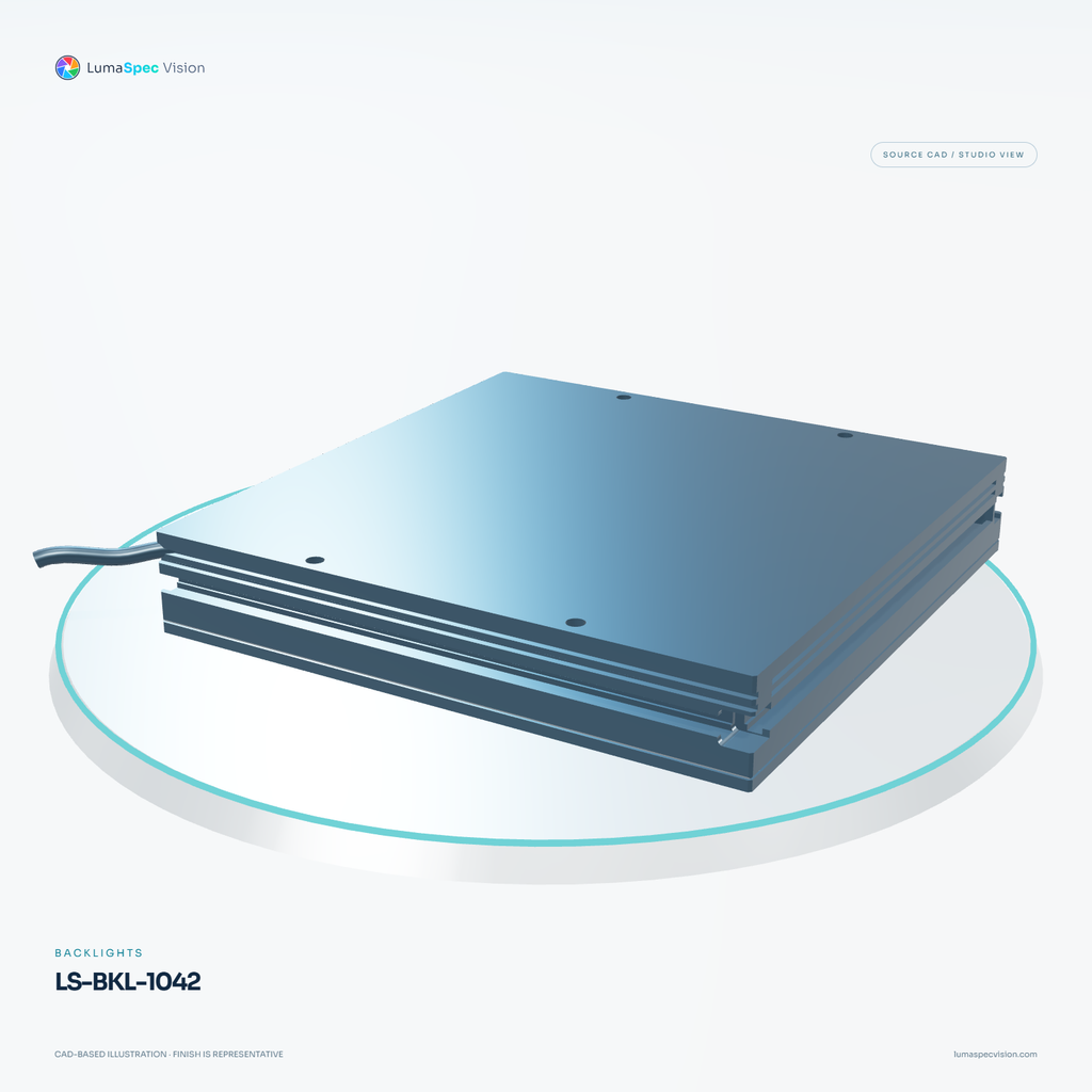 LS-BKL-1042 — Backlights, 3D view 3. CAD-based illustration; finish is representative.