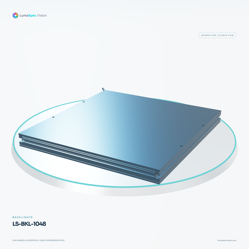 LS-BKL-1048 — Backlights, 3D view 2. CAD-based illustration; finish is representative.