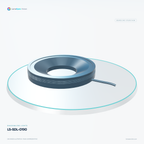LS-SDL-0190 — Shadowless lights, 3D view 2. CAD-based illustration; finish is representative.