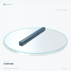 LS-BAR-1046 — Bar lights, 3D view 2. CAD-based illustration; finish is representative.