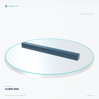 LS-BAR-1046 — Bar lights, 3D view 3. CAD-based illustration; finish is representative.