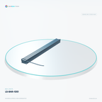 LS-BAR-1051 — Bar lights, 3D view 2. CAD-based illustration; finish is representative.