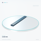 LS-BAR-1052 — Bar lights, 3D view 2. CAD-based illustration; finish is representative.