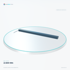 LS-BAR-1054 — Bar lights, 3D view 1. CAD-based illustration; finish is representative.