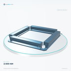 LS-BAR-1329 — Bar lights, 3D view 1. CAD-based illustration; finish is representative.