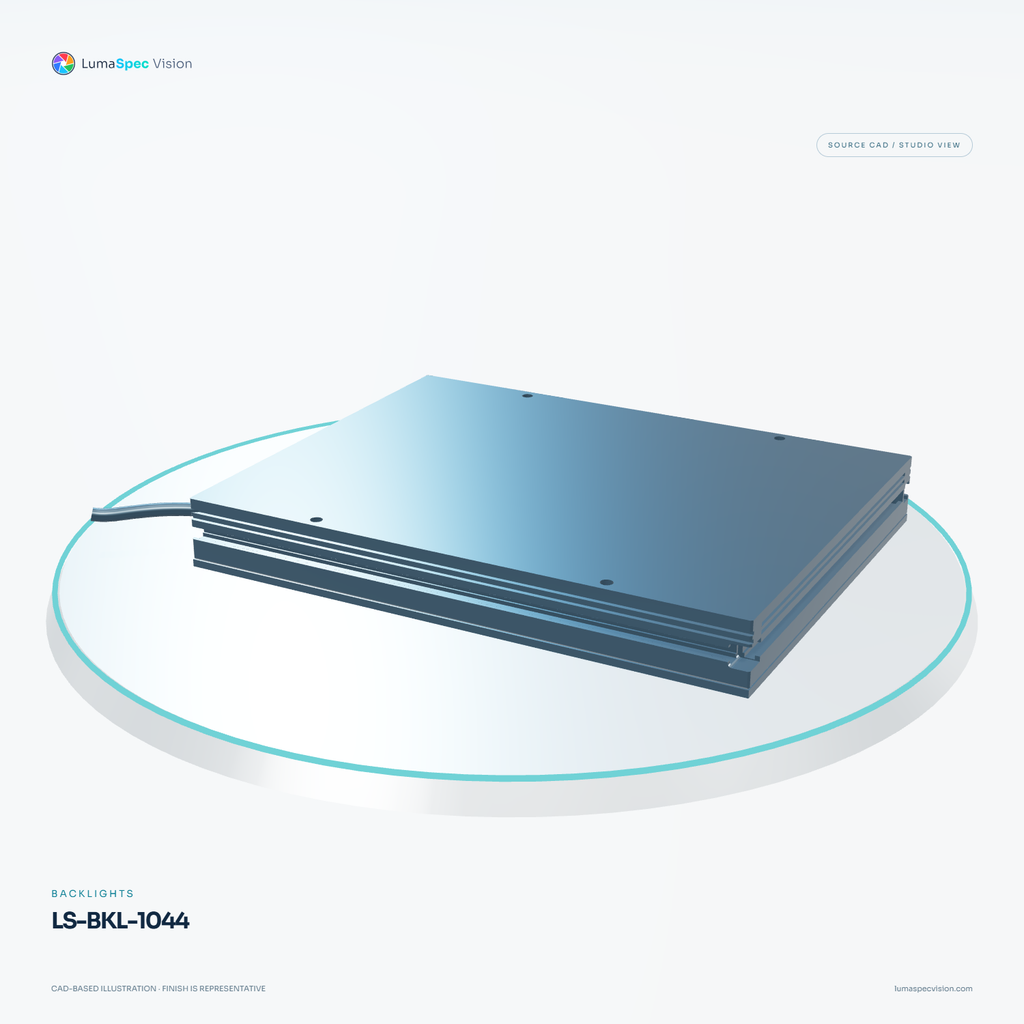 LS-BKL-1044 — Backlights, 3D view 1. CAD-based illustration; finish is representative.
