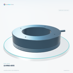 LS-RNG-0572 — Ring lights, 3D view 2. CAD-based illustration; finish is representative.