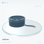 LS-RNG-0235 — Ring lights, 3D view 2. CAD-based illustration; finish is representative.