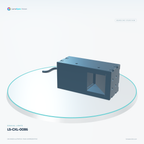 LS-CXL-0086 — Coaxial lights, 3D view 2. CAD-based illustration; finish is representative.