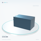 LS-CXL-0089 — Coaxial lights, 3D view 3. CAD-based illustration; finish is representative.