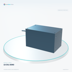 LS-CXL-0090 — Coaxial lights, 3D view 3. CAD-based illustration; finish is representative.