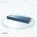 LS-BAR-0900 — Bar lights, 3D view 1. CAD-based illustration; finish is representative.