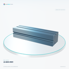 LS-BAR-0901 — Bar lights, 3D view 3. CAD-based illustration; finish is representative.