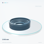 LS-RNG-0250 — Ring lights, 3D view 3. CAD-based illustration; finish is representative.