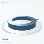LS-SDL-0150 — Shadowless lights, 3D view 3. CAD-based illustration; finish is representative.