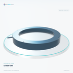 LS-SDL-0151 — Shadowless lights, 3D view 1. CAD-based illustration; finish is representative.