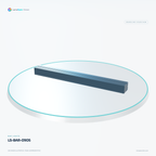 LS-BAR-0905 — Bar lights, 3D view 1. CAD-based illustration; finish is representative.