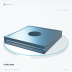 LS-BKL-0600 — Backlights, 3D view 2. CAD-based illustration; finish is representative.