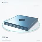 LS-BKL-0601 — Backlights, 3D view 3. CAD-based illustration; finish is representative.