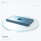 LS-BKL-0602 — Backlights, 3D view 3. CAD-based illustration; finish is representative.