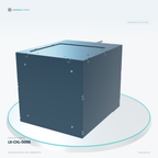 LS-CXL-0095 — Coaxial lights, 3D view 2. CAD-based illustration; finish is representative.