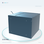 LS-CXL-0096 — Coaxial lights, 3D view 1. CAD-based illustration; finish is representative.