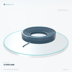 LS-RNG-0258 — Ring lights, 3D view 1. CAD-based illustration; finish is representative.