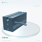 LS-BAR-1030 — Bar lights, 3D view 2. CAD-based illustration; finish is representative.
