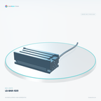 LS-BAR-1031 — Bar lights, 3D view 3. CAD-based illustration; finish is representative.