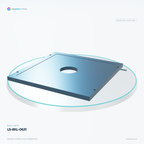 LS-BKL-0631 — Backlights, 3D view 1. CAD-based illustration; finish is representative.