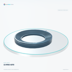 LS-RNG-0272 — Ring lights, 3D view 3. CAD-based illustration; finish is representative.