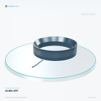 LS-SDL-0171 — Shadowless lights, 3D view 1. CAD-based illustration; finish is representative.