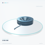 LS-SDL-0188 — Shadowless lights, 3D view 1. CAD-based illustration; finish is representative.