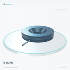 LS-SDL-0189 — Shadowless lights, 3D view 1. CAD-based illustration; finish is representative.