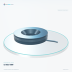 LS-SDL-0189 — Shadowless lights, 3D view 2. CAD-based illustration; finish is representative.